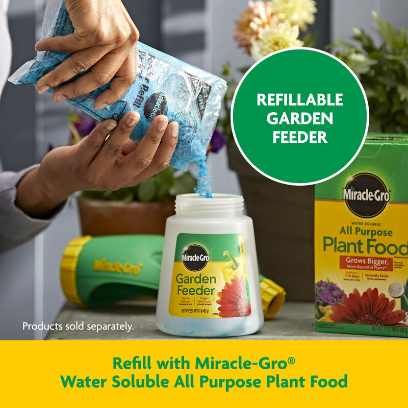 Miracle-Gro&reg; Water Soluble All Purpose Plant Food and Garden Feeder Bundle image number null